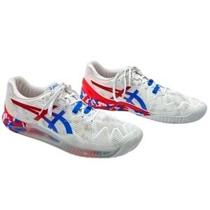 ASICS Gel Resolution 8 Limited Edition Retro Tokyo Mens 14 Court Tennis Sneakers